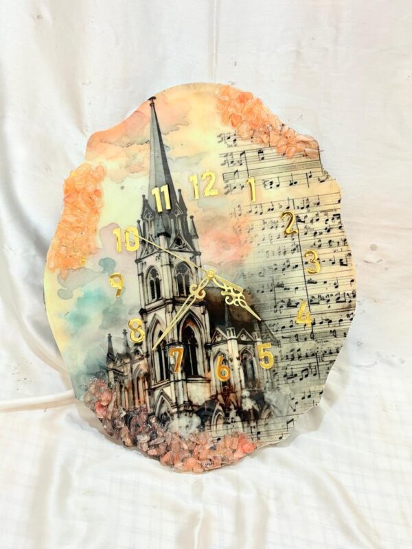 Vintage Resin Wall Clock