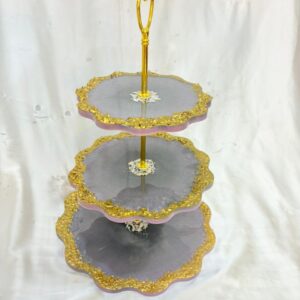 Resin 3-Tier Tray