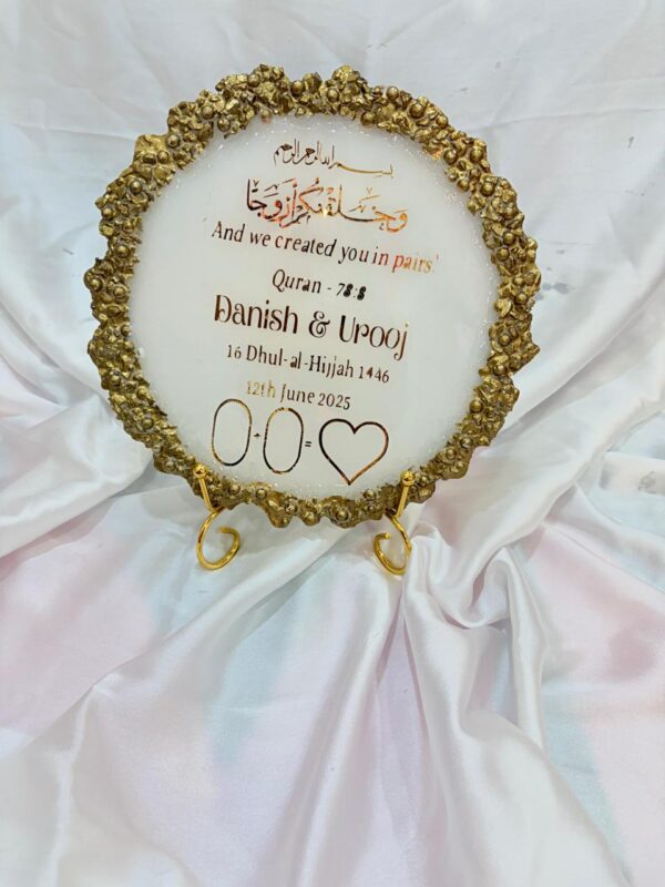 NIKAH PLATE